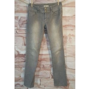 Cabi Gray Denim Bootcut Jeans